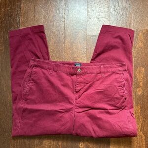 J crew outlet high rise girlfriend Chico size 18